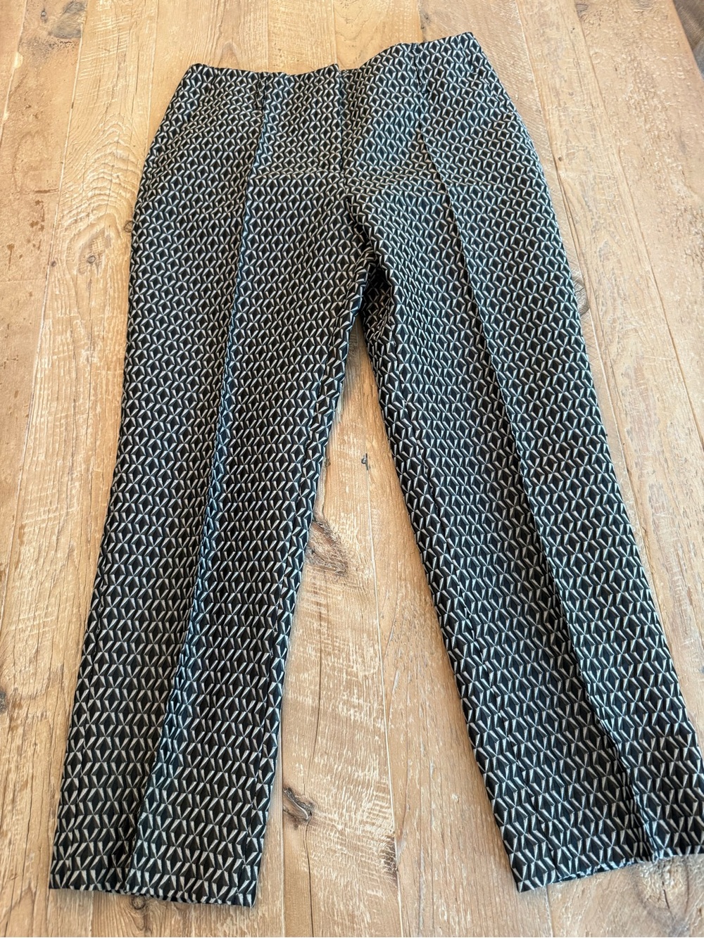 Dorothee Schumacher Women’s Patterned Black & White Dress Pants M - 6
